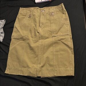 Olive Green Women's Skirt